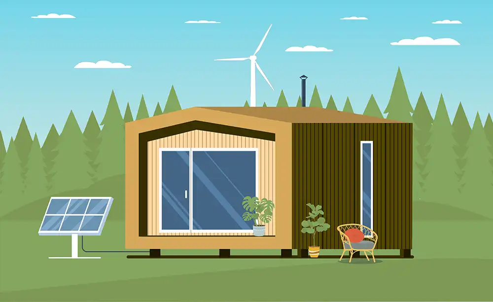 Wind and Solar Options for Tiny Homes